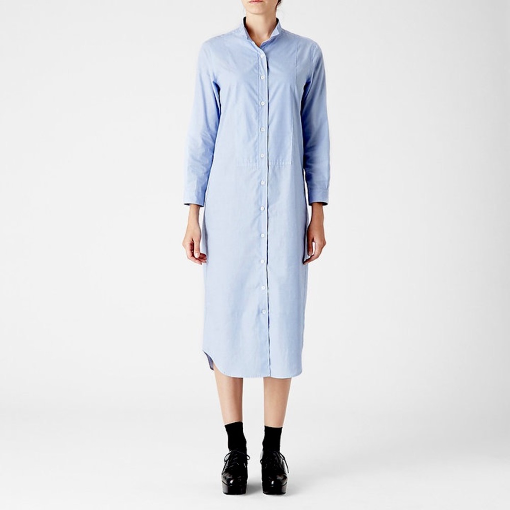 Steven Alan Tuxedo Shirt Dress